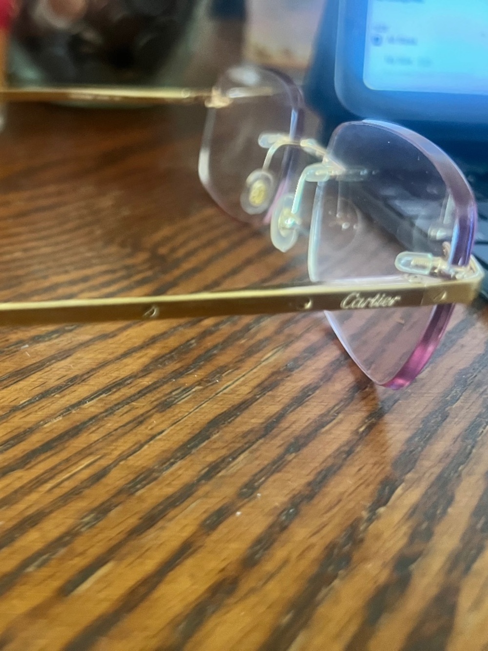 Designer Cartier glasses